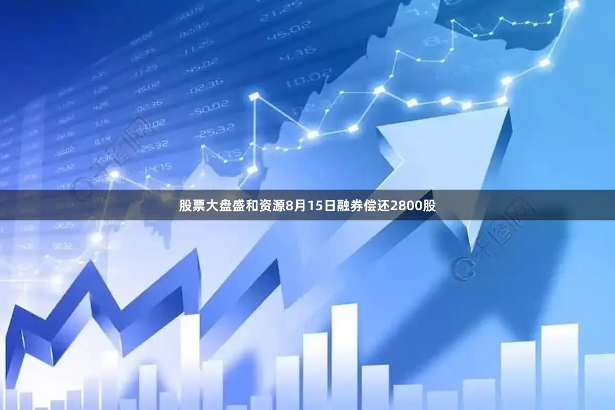 股票大盘盛和资源8月15日融券偿还2800股